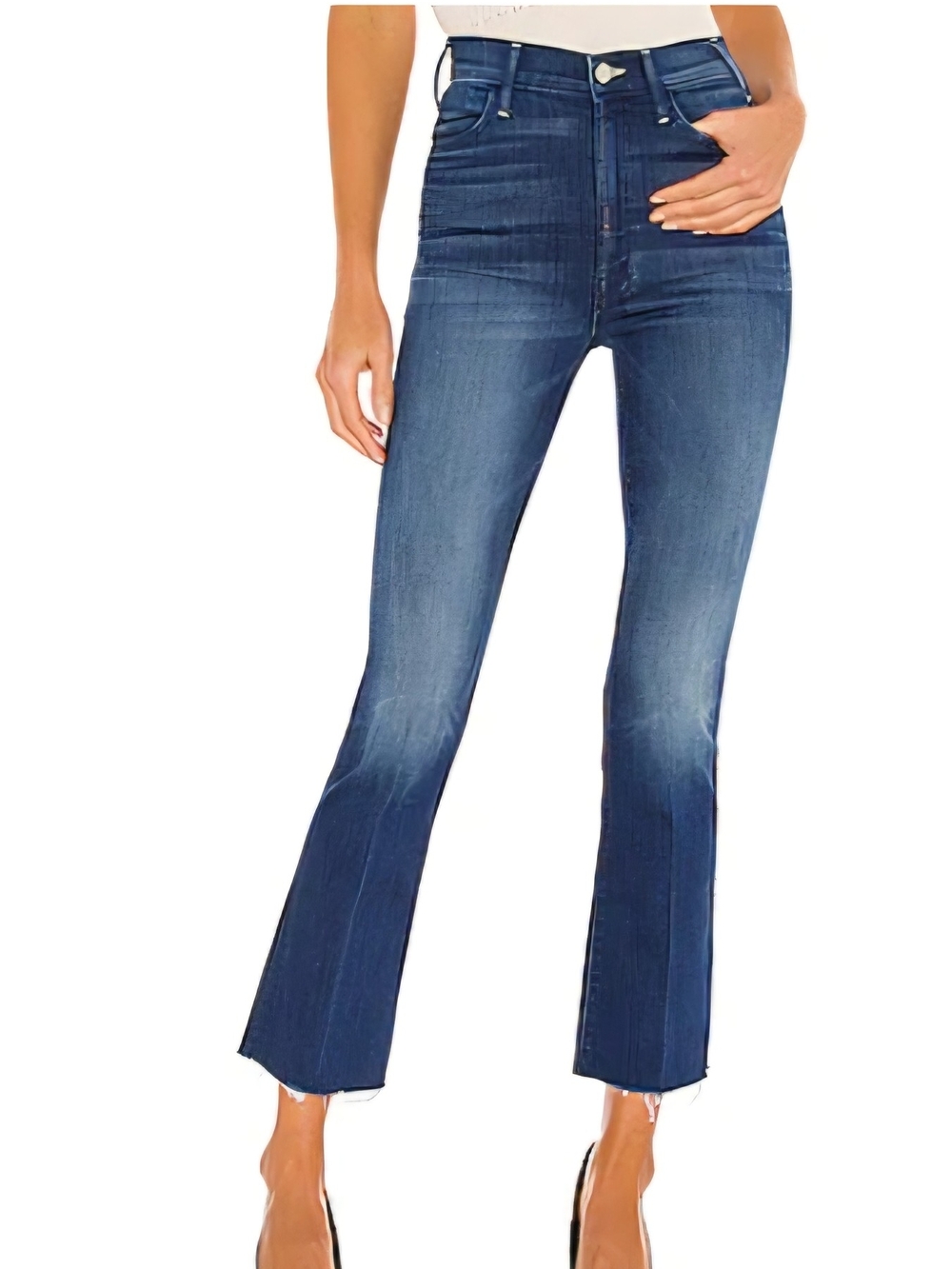 The MOTHER The Hustler Ankle Fray in the wash "Squeeze It" Size 25!